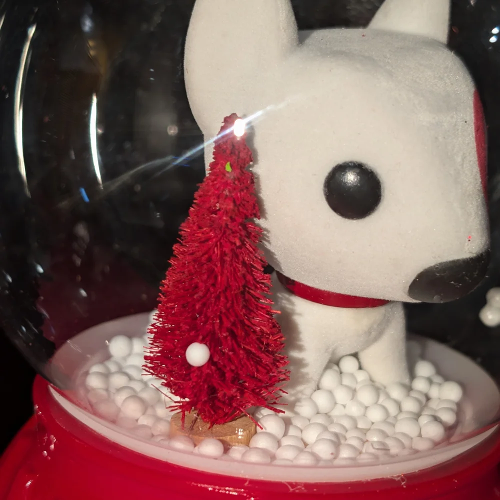 Funko Bullseye Pop! Target Exclusive Customized Snow Globe